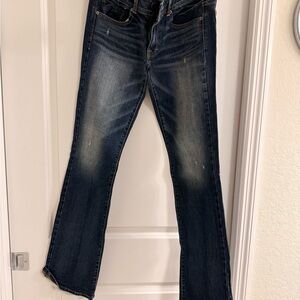 American Eagle Outfitters Dark Blue Boot Cut Jeans